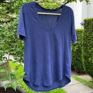 Bluey-purple Lululemon t shirt